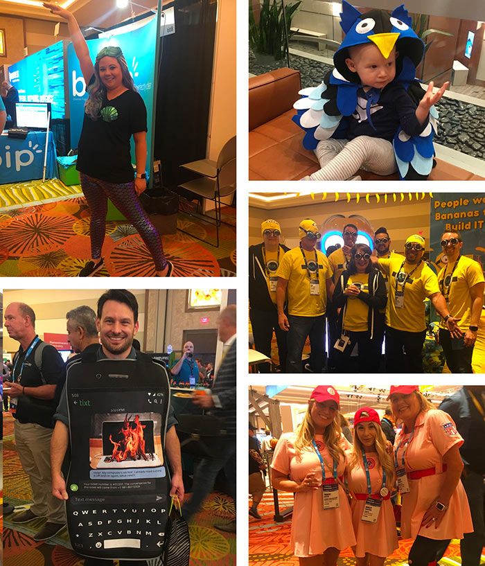Halloween costumes at IT Nation Connect 2019