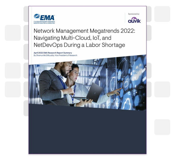 Ebook cover - Network Management Megatrends 2022