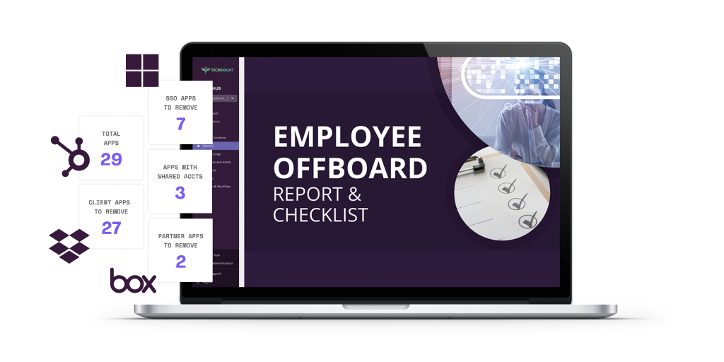 Auvik SaaS Management Employee Offboard Report & Checklist