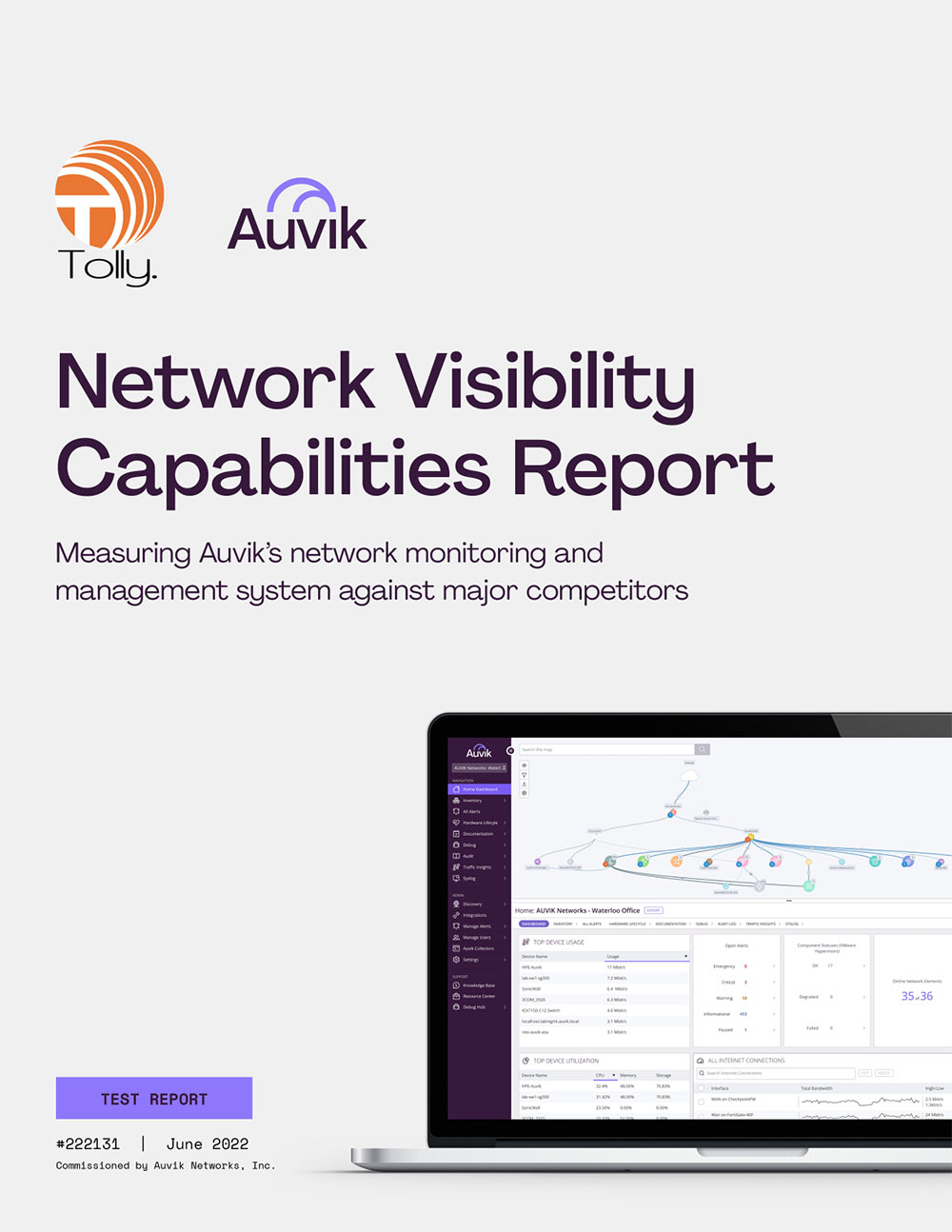 cover - Network Visibility Capabilities Report