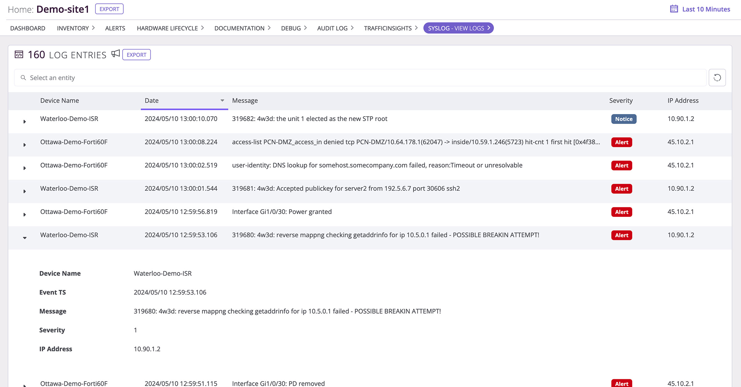 benefits spotlight - network monitoring