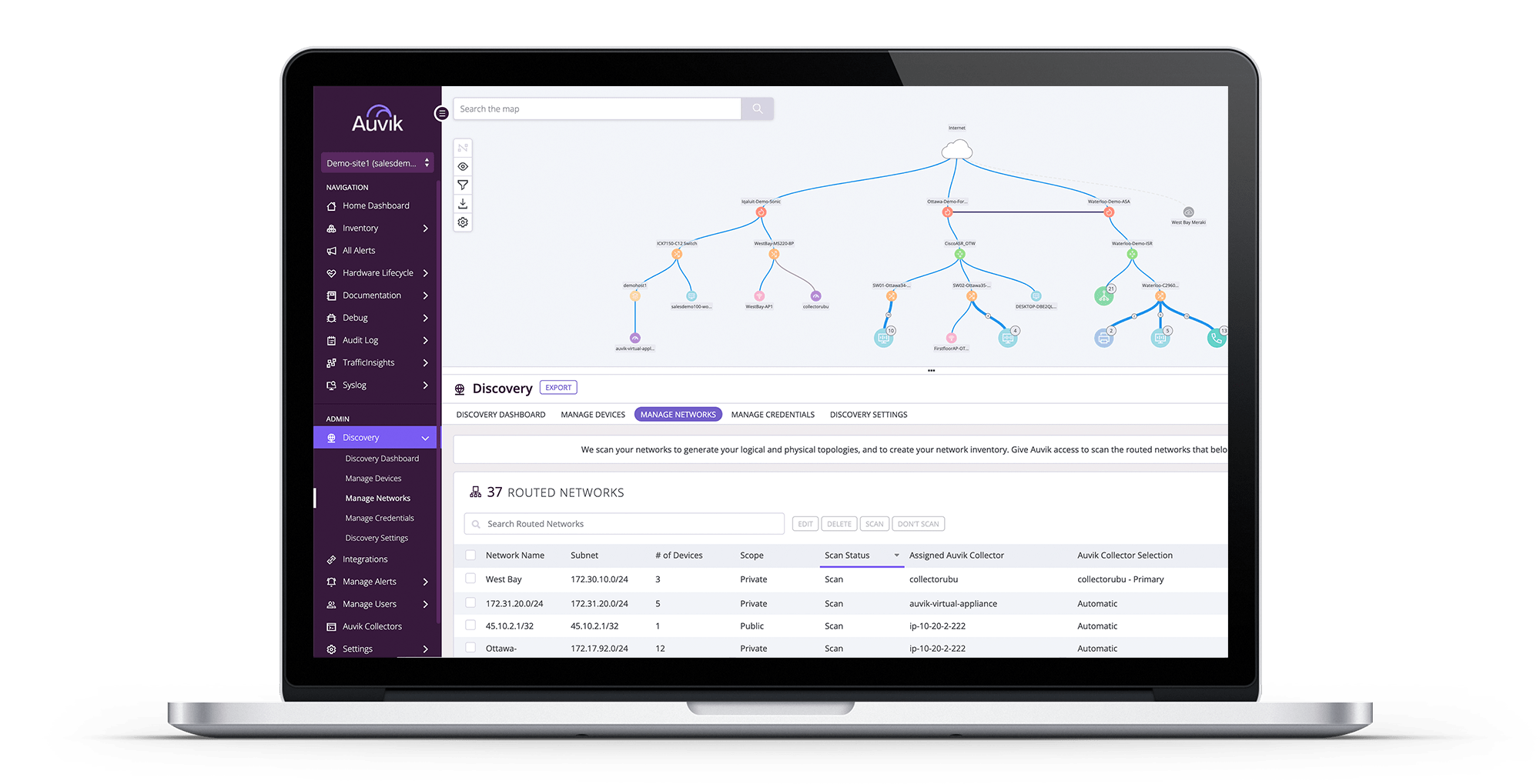 screenshot - distributed network